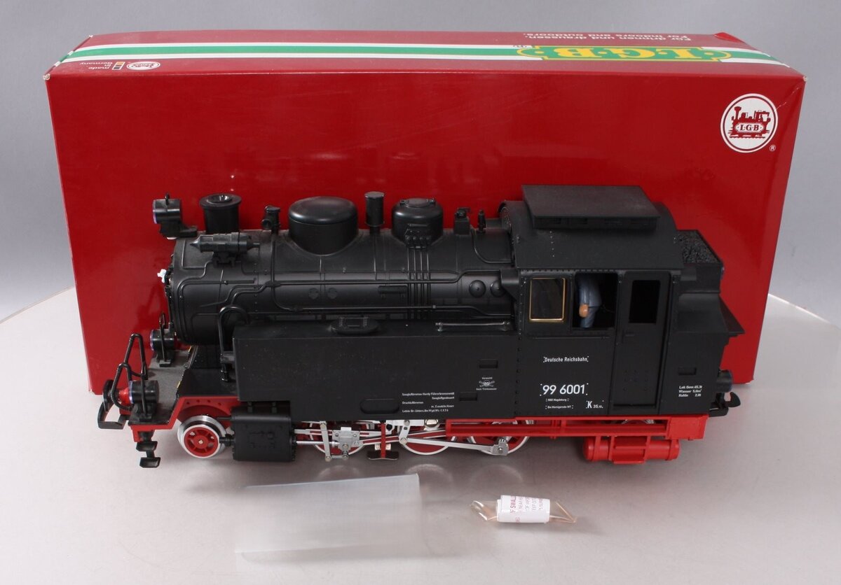 LGB 22801 G Scale BR99 2-6-2 Steam Locomotive LN/Box