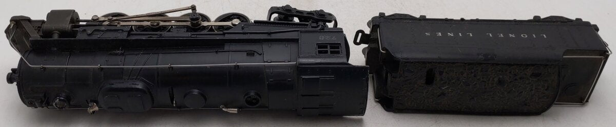 Lionel 726 Vintage O Berkshire 2-8-4 Steam Locomotive & 2020W Tender VG