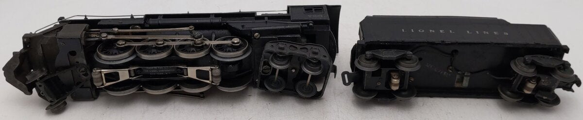 Lionel 726 Vintage O Berkshire 2-8-4 Steam Locomotive & 2020W Tender VG