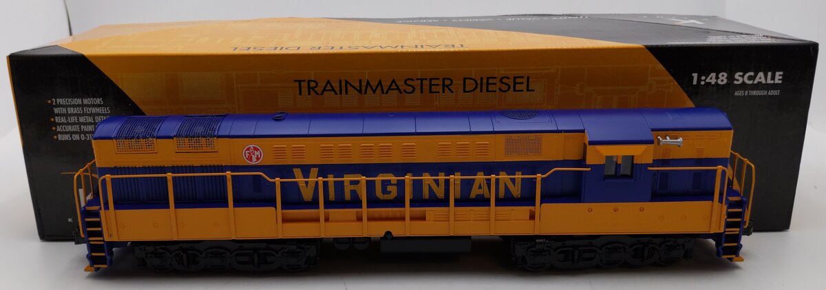 K-Line K2499-0053CC O Gauge Virginian Trainmaster Diesel Locomotive #53 EX/Box