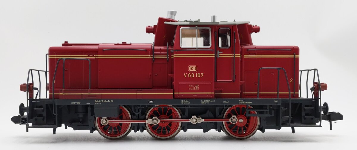 Marklin 54321 G Scale DB Class V 60 Diesel-Hydraulic Shunting Locomotive #V60107 EX