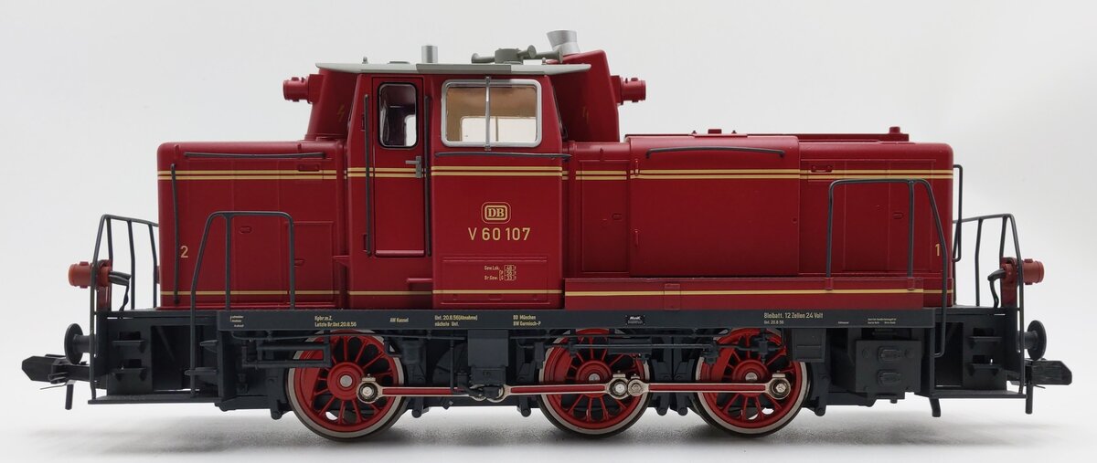 Marklin 54321 G Scale DB Class V 60 Diesel-Hydraulic Shunting Locomotive #V60107 EX