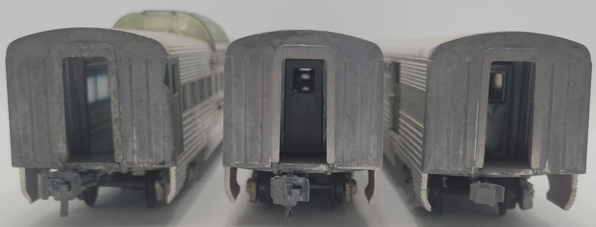 American Model Toys O Gauge Vintage Santa Fe Passenger Cars #5260 #4170 [3] VG