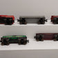 Marx Vintage O Gauge Train Cars 51170, 54099, 2532, 347100, 4556 [5] VG