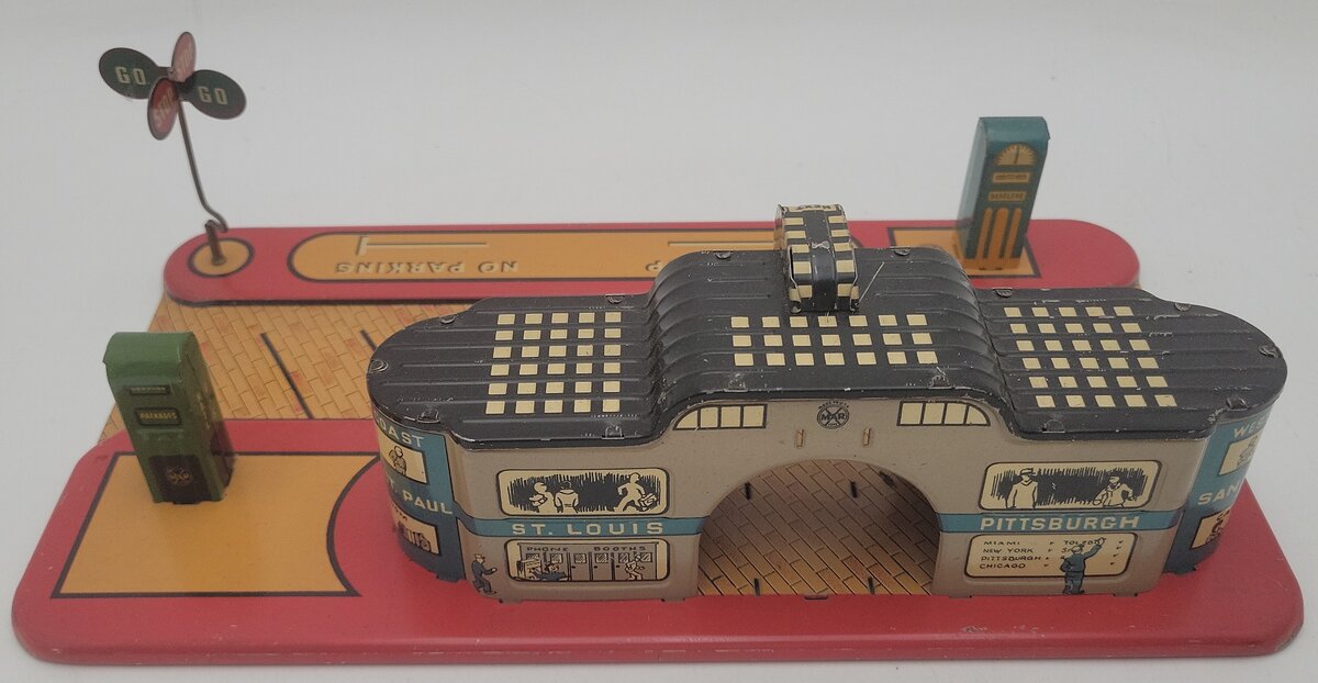 Marx Vintage Bus Terminal EX