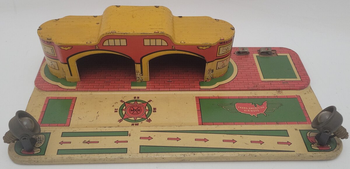 Marx Vintage City Airport Building VG