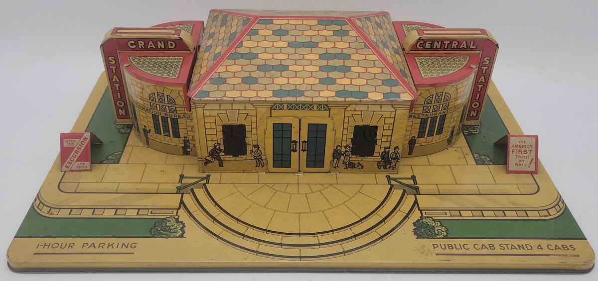 Marx Vintage Grand Central Station Building VG