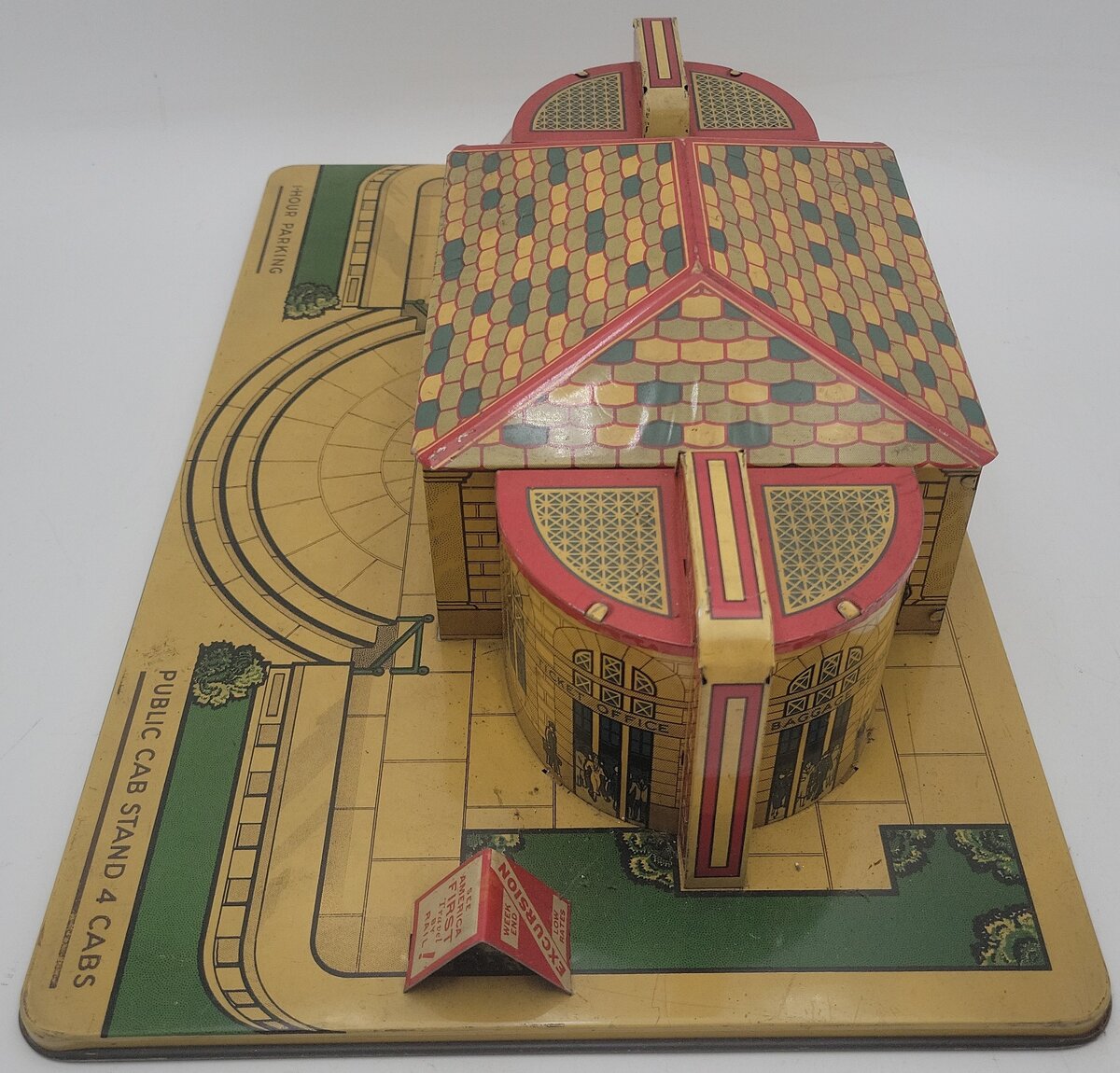 Marx Vintage Grand Central Station Building VG
