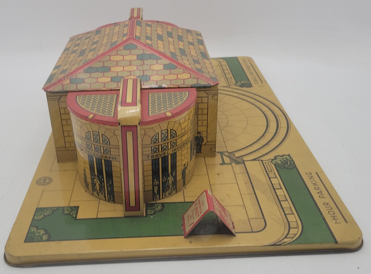 Marx Vintage Grand Central Station Building VG