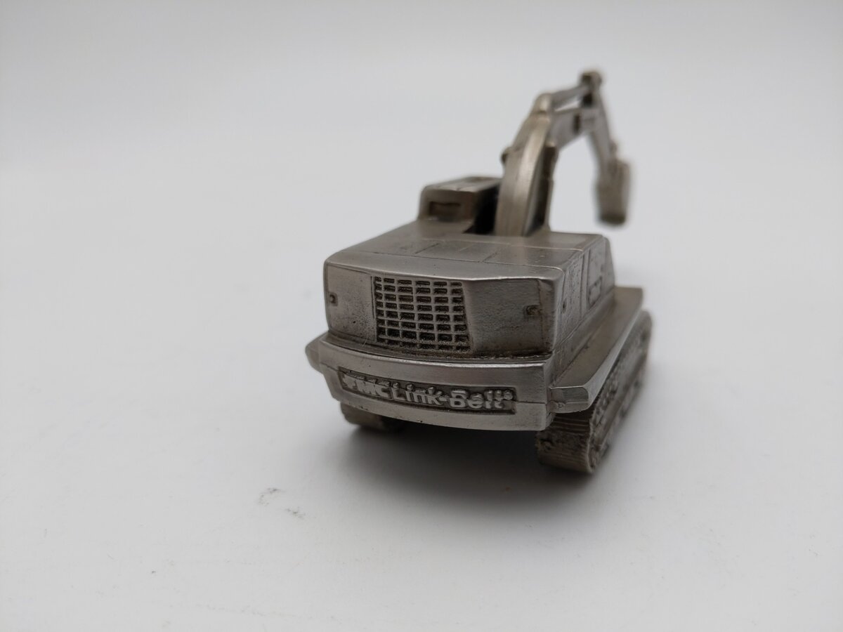 FMC Link-Belt Hydraulic Excavator Promotional Pewter Scale Model EX