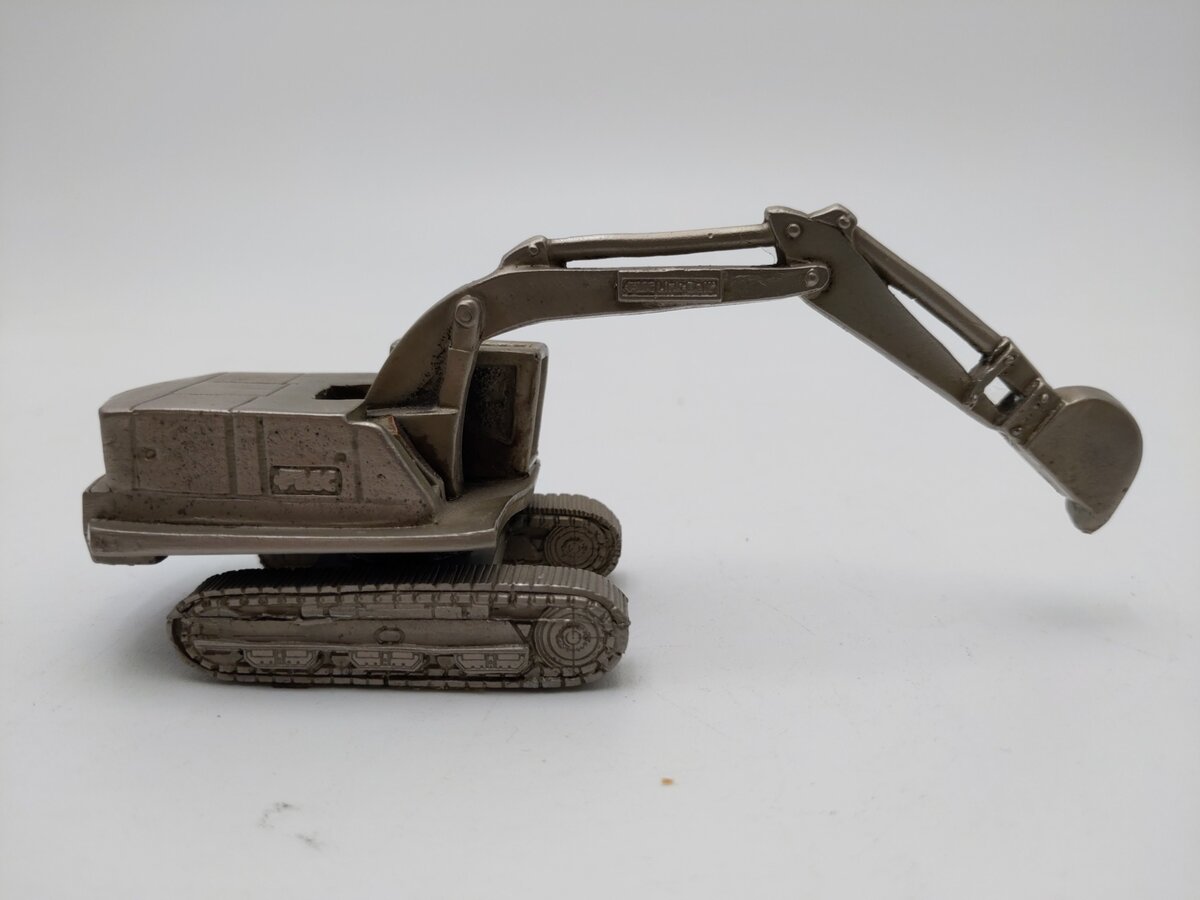 FMC Link-Belt Hydraulic Excavator Promotional Pewter Scale Model EX