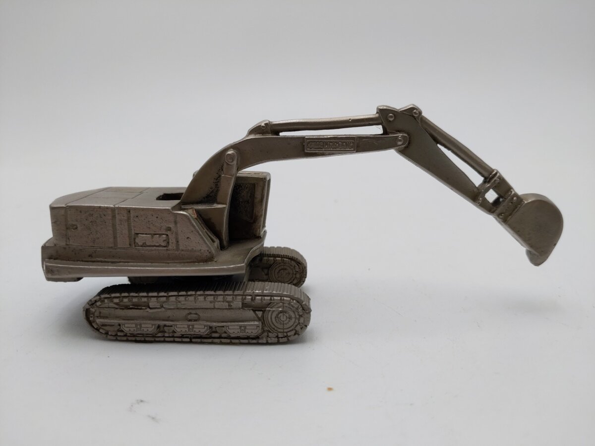 FMC Link-Belt Hydraulic Excavator Promotional Pewter Scale Model EX