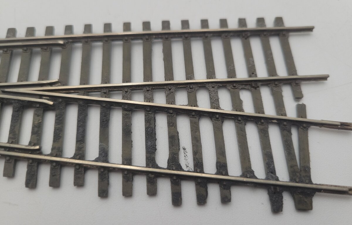 Shinohara Track HO Scale Right Hand Turnout Switches [11] VG