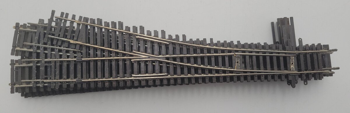 Shinohara Track HO Scale Right Hand Turnout Switches [11] VG