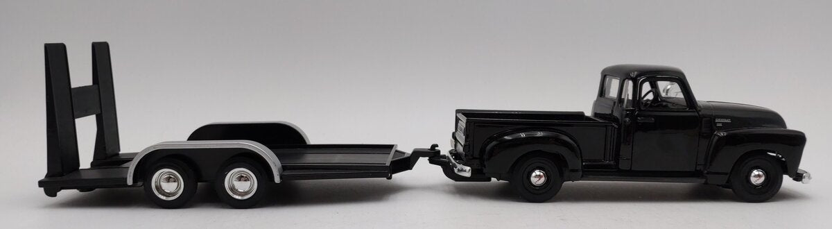 Maisto 31952 1:25 Scale 1950 Chevrolet 3100 Truck w/Trailer EX