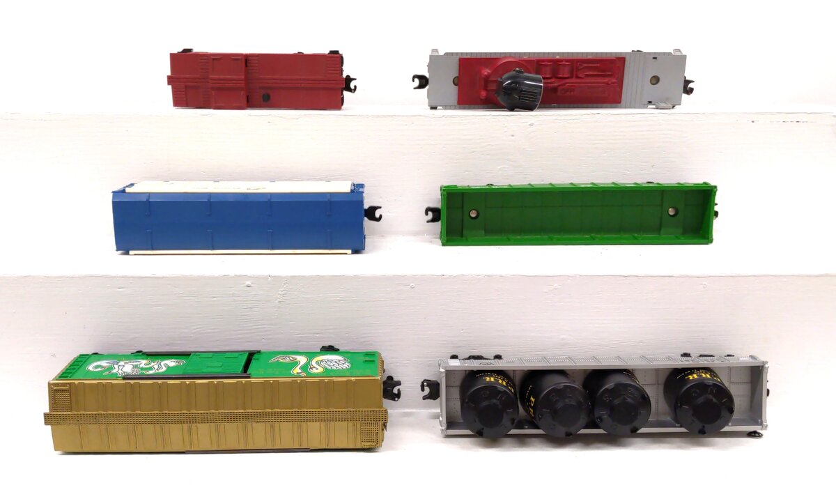 Lionel O Gauge Assorted Freight Cars [6] EX