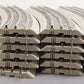 Lionel O Gauge Fastrack Curved Track Sections & Left Hand Switch Turnout (24) VG