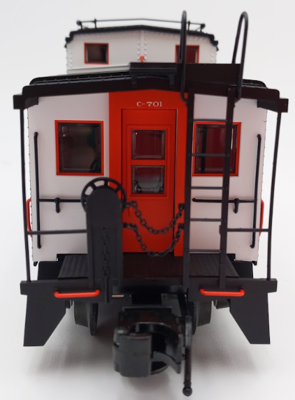 Atlas 6679-2 O Gauge New Haven International NE-6 Caboose #C-701 (3-Rail) EX/Box