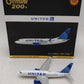 Gemini 200 1:200 Scale Die Cast Boeing 737-700 United Model Airplane EX/Box