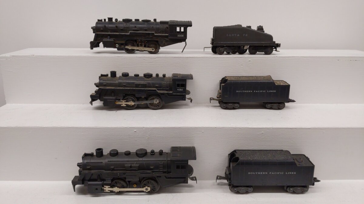 Marx Vintage O Gauges Locomotives & Tenders 490,490,166 [6] VG