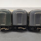 Marx Vintage O New York Central Gray Metal 234 Vista Dome,234 Coach & Meteor [3] VG