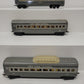 Marx Vintage O New York Central Gray Metal 234 Vista Dome,234 Coach & Meteor [3] VG