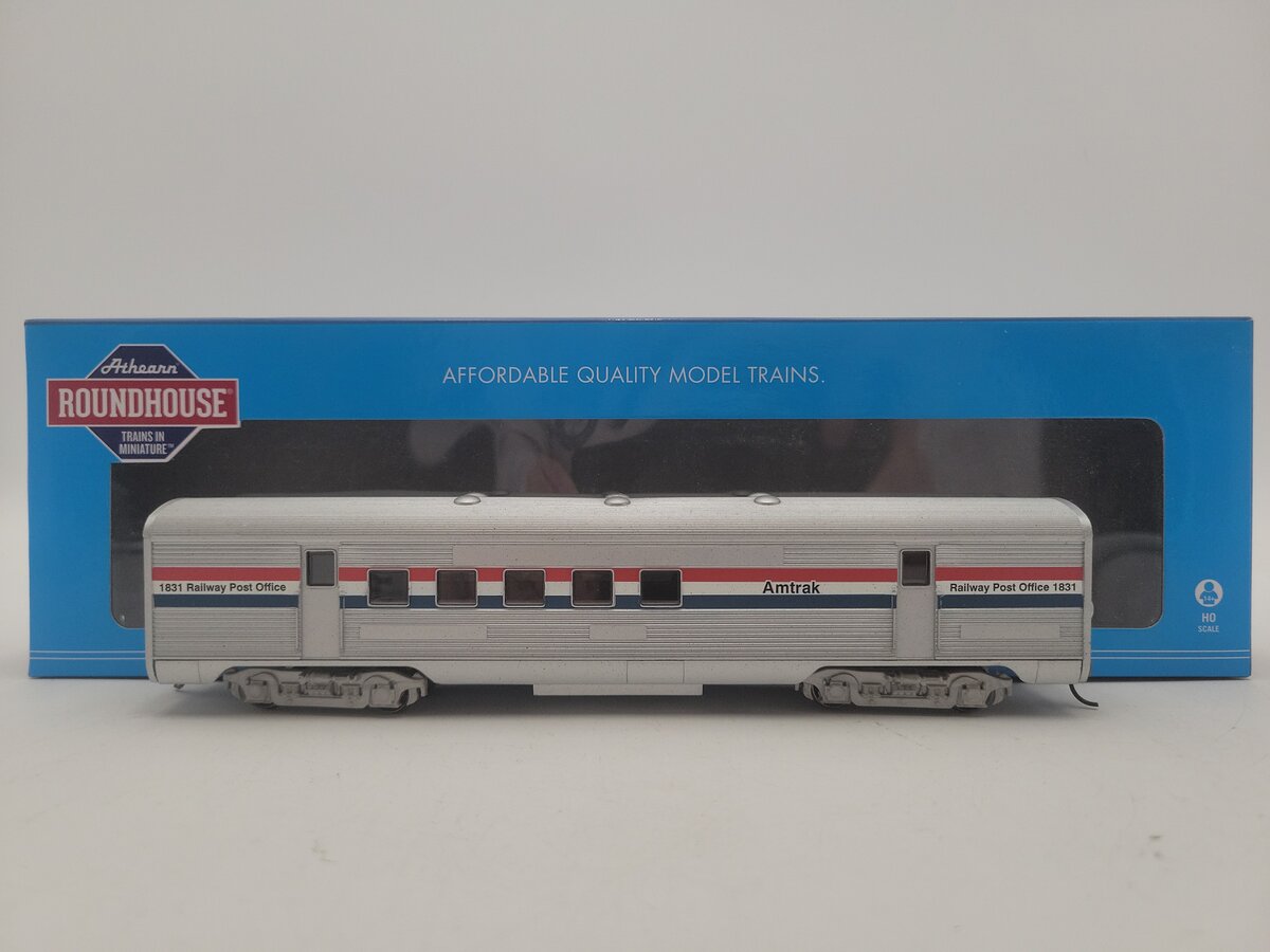 Roundhouse 7950 HO Amtrak Streamline Railway Post Office #1831 EX/Box
