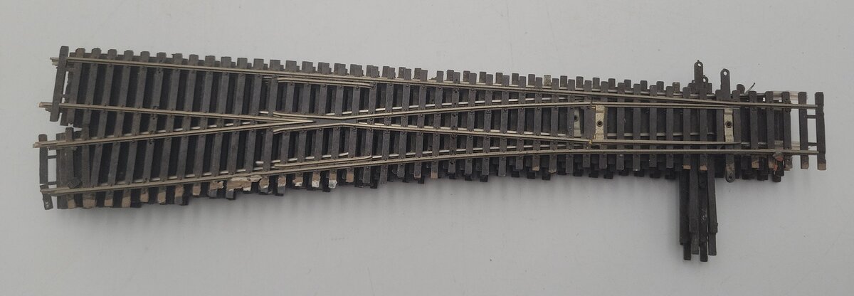 Shinohara Track HO Scale Left Hand Turnout Track Sections (7) VG