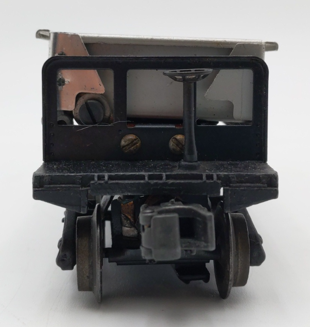 Lionel 3459 Vintage O Lionel Lines Silver Operating Ore Dump Car - 1946 - RARE VG
