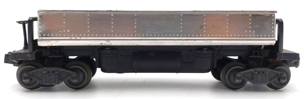 Lionel 3459 Vintage O Lionel Lines Silver Operating Ore Dump Car - 1946 - RARE VG