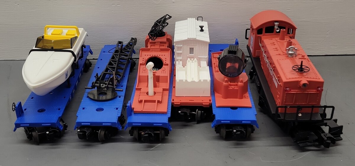 Lionel 6-11905 O Gauge U.S. Coast Guard Diesel Train Set EX/Box