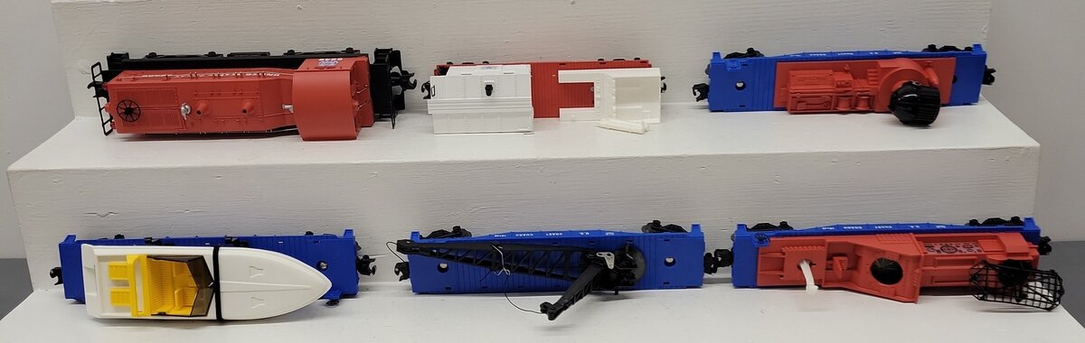 Lionel 6-11905 O Gauge U.S. Coast Guard Diesel Train Set EX/Box