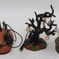 Dept. 56 & Lemax Assorted Halloween Ceramic Village Accessories & Buildings [3] EX