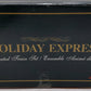 New Bright 384-10 G Scale Musical Holiday Express Train Station VG/Box