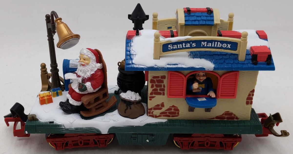New Bright 384-1 G Scale Santa's Mailbox Car EX/Box