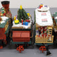 New Bright 380 G Scale Holiday Express Animated Steam Train Set EX/Box