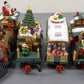New Bright 380 G Scale Holiday Express Animated Steam Train Set EX/Box