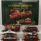 New Bright 380 G Scale Holiday Express Animated Steam Train Set EX/Box