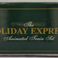 New Bright 380 G Scale Holiday Express Animated Steam Train Set EX/Box