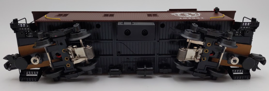 K-Line K616-1131 O Gauge Boston & Maine Smoking Off-Center Cupola Caboose LN/Box