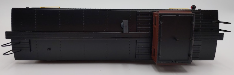 K-Line K616-1131 O Gauge Boston & Maine Smoking Off-Center Cupola Caboose LN/Box