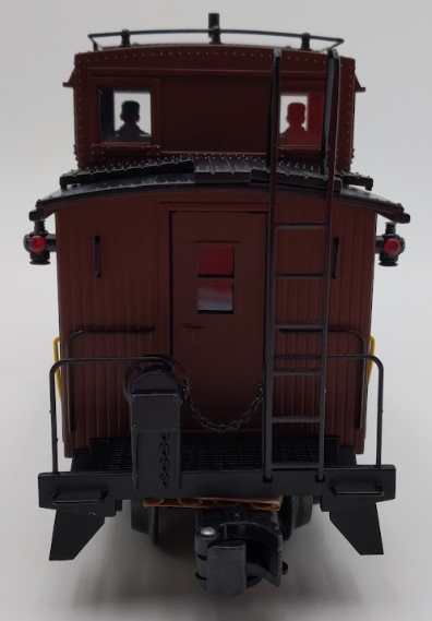K-Line K616-1131 O Gauge Boston & Maine Smoking Off-Center Cupola Caboose LN/Box