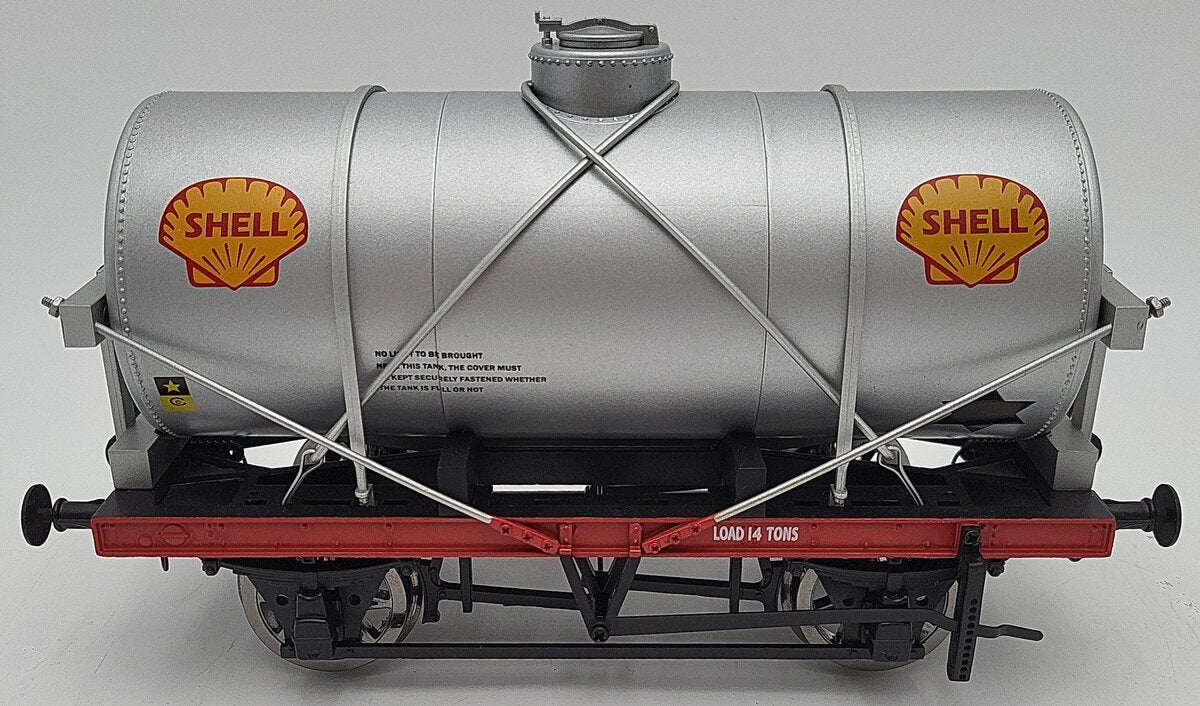 Accucraft R32-3C G Scale Shell 14-Ton Oil Tanker #1128 LN