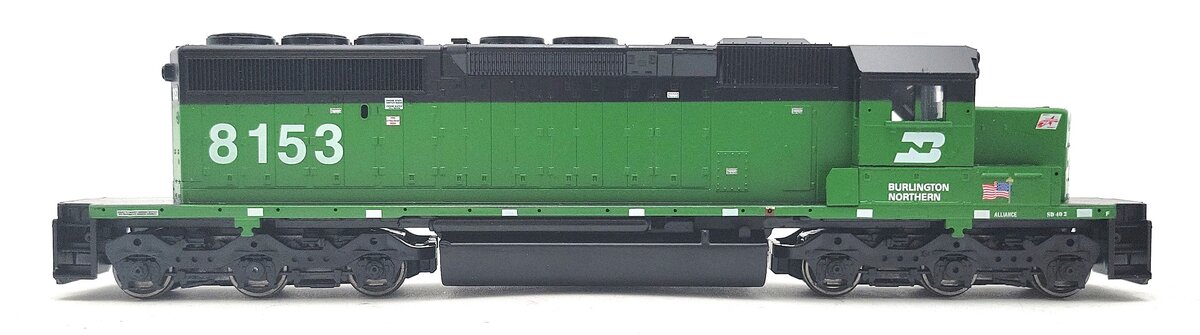 Athearn 6505 HO Burlington Northern SD40-2 Powered Locomotive #8153 NIB