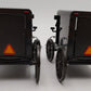 New-Ray 1:48 Scale Black Amish Buggy (2) EX