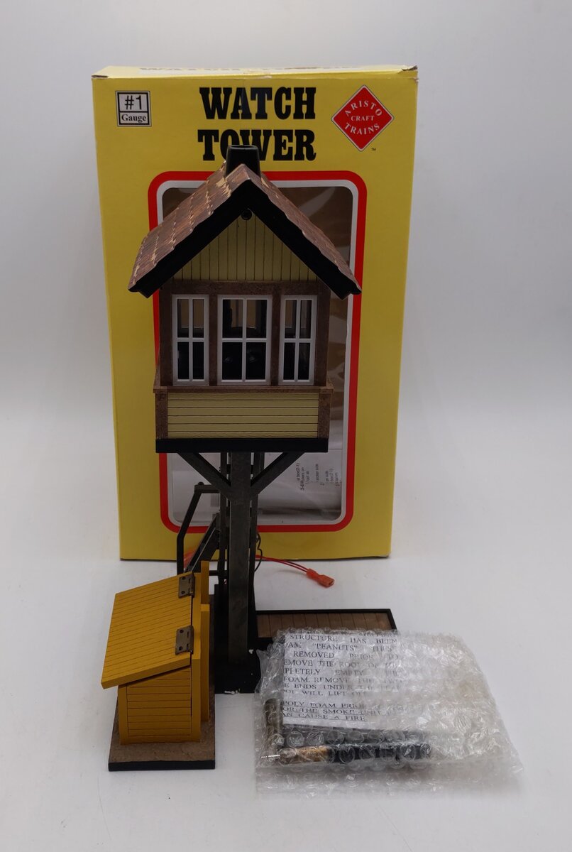 Aristo-Craft ART-7109 G Scale Elevated Switch Tower EX/Box
