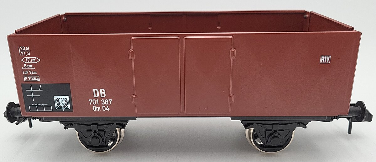 Marklin 54758 1 Gauge DB Gondola #701 387 LN