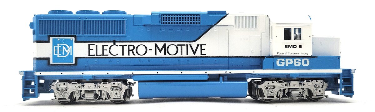 Athearn 4764 HO Scale EMD Demo GP60 Powered Diesel Locomotive #5 EX/Box