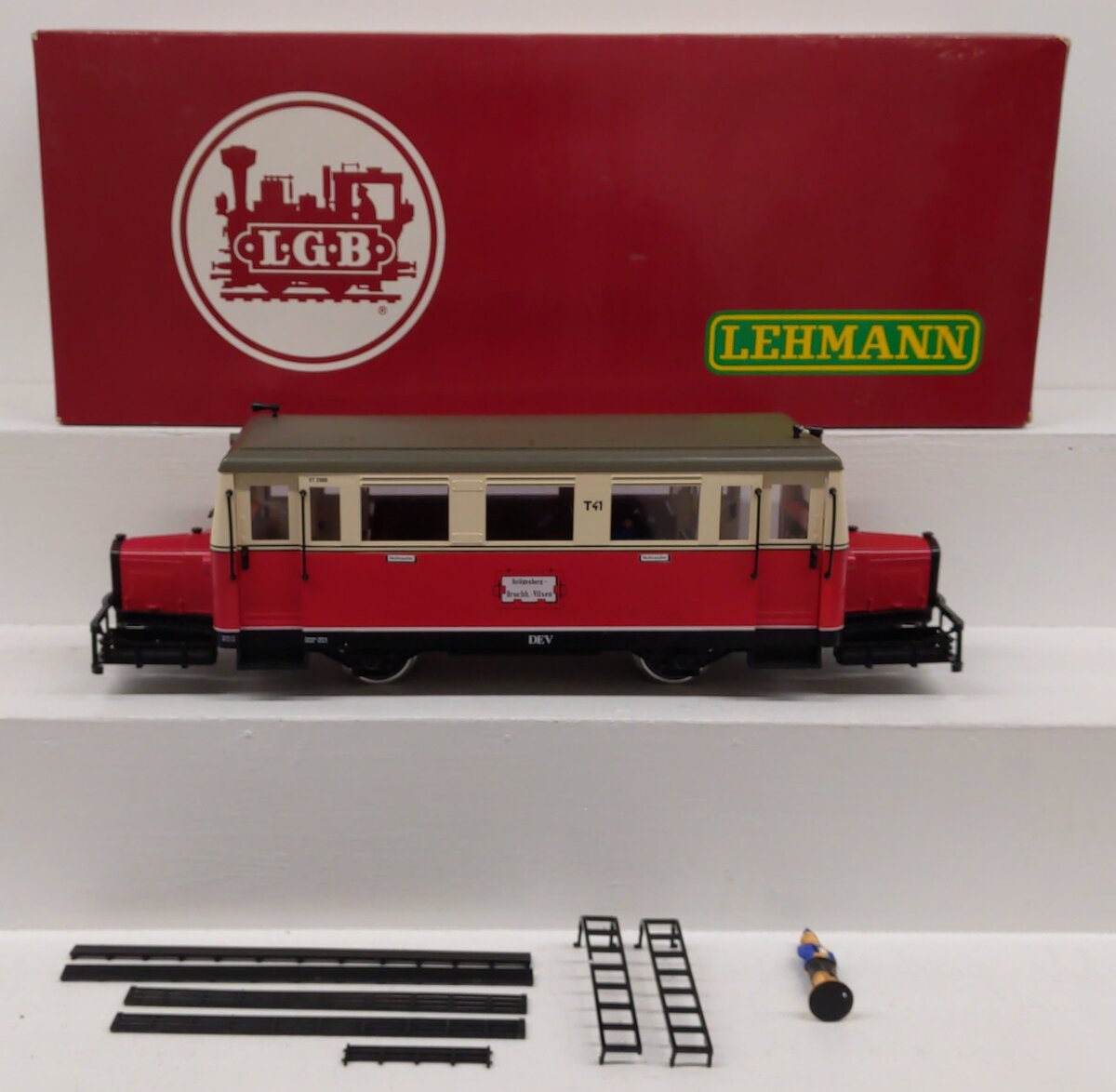 LGB 2066 G Scale Powered Diesel Railbus EX/Box