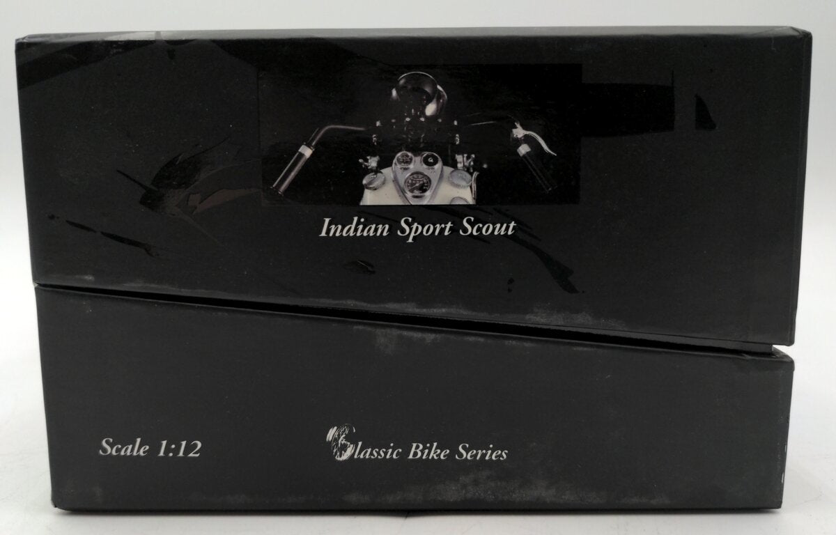 Minichamps 1:12 1940 Indian Sport Scout Red/White EX/Box